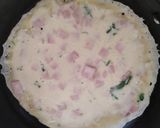 Sajtos-sonkás palacsinta recept fázis 2 fotója