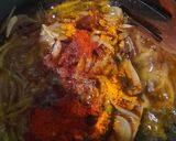 A picture of step 5 of Jackfruit Curry.