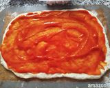 Foto del paso 16 de la receta: Hacer masa de pizza casera y rellenarla. Hacer la masa a mano o con la Amasadora de pan