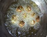 A picture of step 3 of Manchurian fried rice.