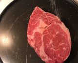 A picture of step 5 of Steak with Turmeric Rice and Chilli Chutney.