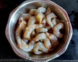 A picture of step 2 of Prawns Dum Biriyani.