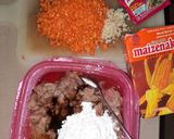 Foto langkah ke 1 dari resep *Bakwan Daging Sapi*.