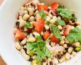 A picture of step 2 of Chatpati Black Eyed Peas (Lobia) Chaat.