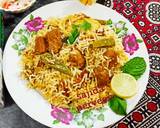 Shan sindhi biryani recipe step 7 photo