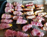 A picture of step 5 of My mini peppers party platter.