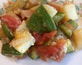 Foto del paso 2 de la receta: Calabacitas con papas y tocino
