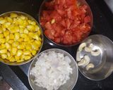 મસાલા કોર્ન ભરતા સબ્જી(masala corn bharta sabji in Gujarati) રેસીપી સ્ટેપ1ફોટો