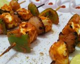 A picture of step 5 of Paneer Tikka.