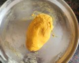A picture of step 2 of Gatte ki sabji.