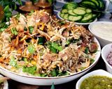 A picture of step 8 of Family Recipe Of Easy And Lip Smacking Mutton Yakhni Biryani A Flavourful Treat.