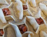 A picture of step 4 of Sfiha Baalbakieh (Lebanese Meat Pies).