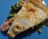 Foto del paso 4 de la receta Pastel de espinacas con salmón