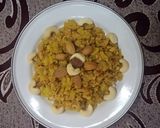 A picture of step 7 of Makki ki roti ki churi.