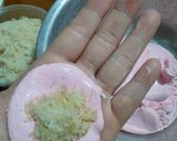 Foto langkah ke 4 dari resep Bugis Mandi Merah Putih.