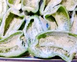 A picture of step 1 of Stuffed Bell Peppers in Sweet and Savory Sauce.