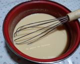 Une image de l'étape 1 de Flan de pois chiches aux cumin et hrissa 🌶.