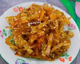 Hình bước làm 4 của món Khô cá bò tẩm mè