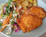 Mèzes - mustáros csirkecomb, sütőben sütve recept fázis 3 fotója