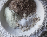 Foto del paso 1 de la receta: Pan de campo con manteca y salvado de trigo🍞