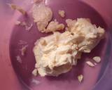 Kek Marble Kukus dengan Pewarna Semulajadi