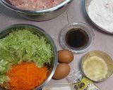 Foto langkah ke 1 dari resep Dimsum Ayam dan Udang Goreng Nori.