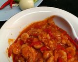 Foto langkah ke 10 dari resep Udang Asam manis pedas sederhana.