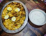 A picture of step 9 of Chicken Biryani.