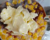 Foto del paso 2 de la receta: Tarta de doble queso con maíz y una compota de mango