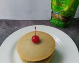 Foto langkah ke 5 dari resep Pancake matcha eggless.