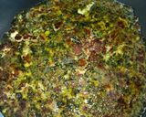 A picture of step 6 of Shyam savera paratha (Palak paneer).