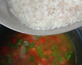 A picture of step 5 of Mix vegetables pulav.