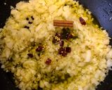 A picture of step 3 of Chicken Korma.