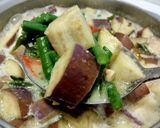 Foto langkah ke 9 dari resep Lodeh Terong Kacang Panjang.