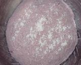 Foto langkah ke 5 dari resep Ubi Ungu Jinten Hitam Sourdough Bread.