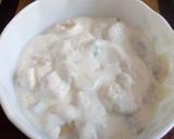 A picture of step 2 of Fruit cream.