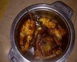 A picture of step 7 of Marinated fish (samaki wa kupaka) with coconut soup..