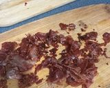 Foto del paso 6 de la receta: Flores de alcachofa con crujiente de jamón