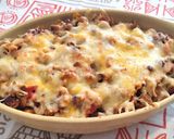 A picture of step 3 of Nachos with Meat.