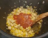 A picture of step 4 of Quorn Burrito.