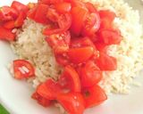 Foto del passaggio 2 della ricetta Peperoni ripieni con insalata di riso