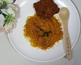 Foto langkah ke 7 dari resep Chicken Bee Hoon Briyani.