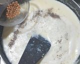 A picture of step 7 of Anjeer Kaju Doodh Paak.