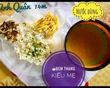 Hình bước làm 5 của món Bún Thang kiểu mẹ🍜