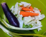 Foto langkah ke 1 dari resep Kakiage bakwan ala jepang.