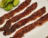 A picture of step 4 of Sweet and Spicy Candied Bacon.