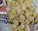 A picture of step 3 of Potato shorts.