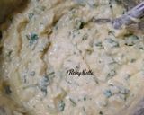 A picture of step 1 of Spinach Handvo.