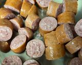 Une image de l'étape 1 de Rougail saucisses.