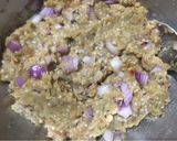 A picture of step 3 of Baingan (Eggplant) Bharta.